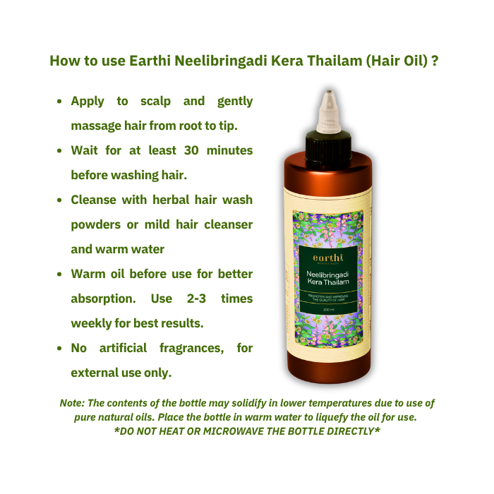 Earthi Neelibringadi Kera Thailam