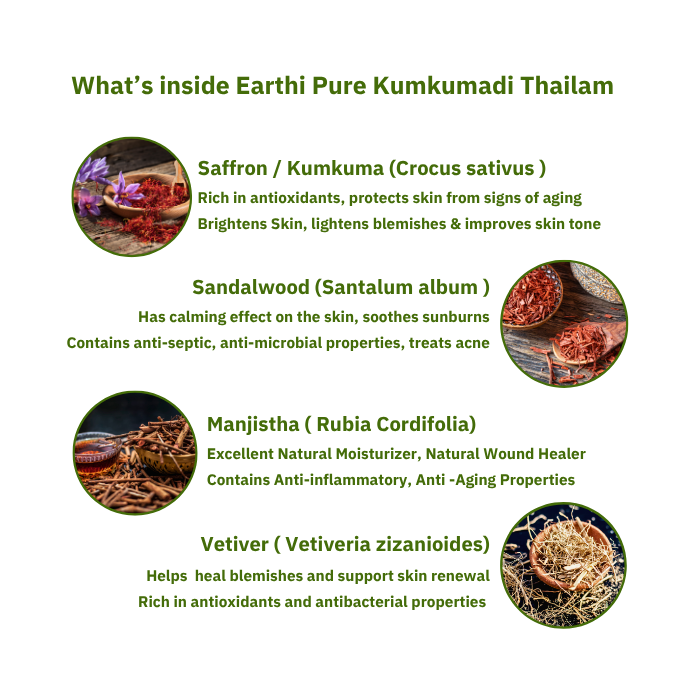 Earthi Pure Kumkumadi Thailam