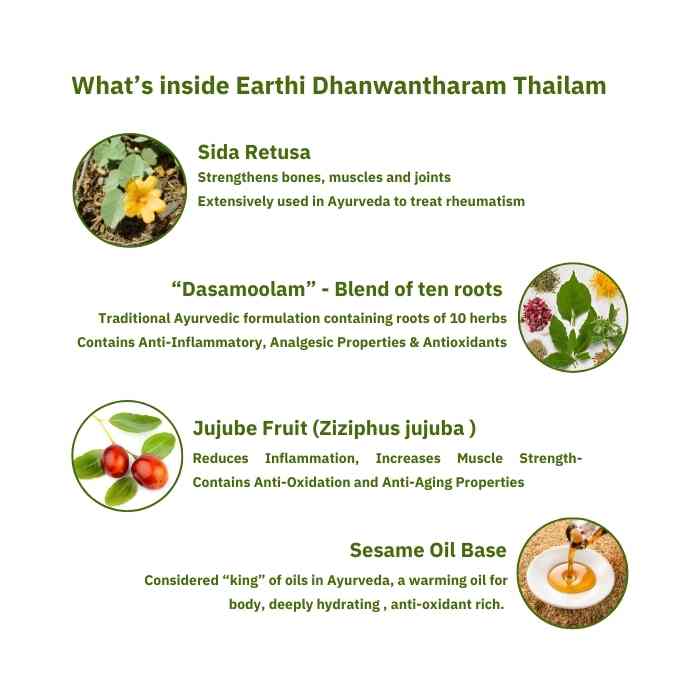 Earthi Dhanwantharam Thailam