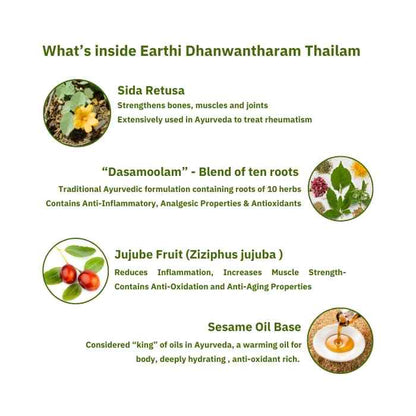 Earthi Dhanwantharam Thailam