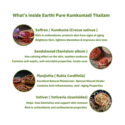 Earthi Pure Kumkumadi Thailam
