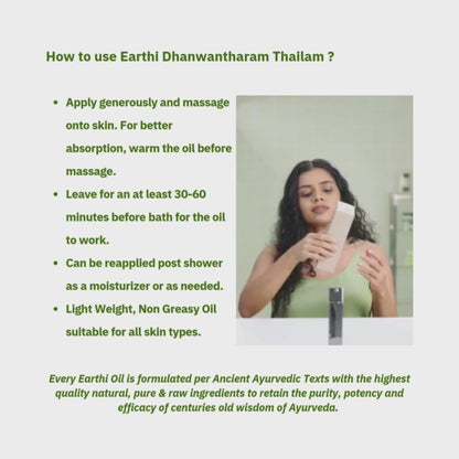 Earthi Dhanwantharam Thailam